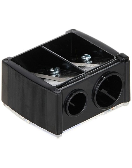 Pencil Sharpener NYX Sharpener Make-up Black 2 Compartments (1 Unit)