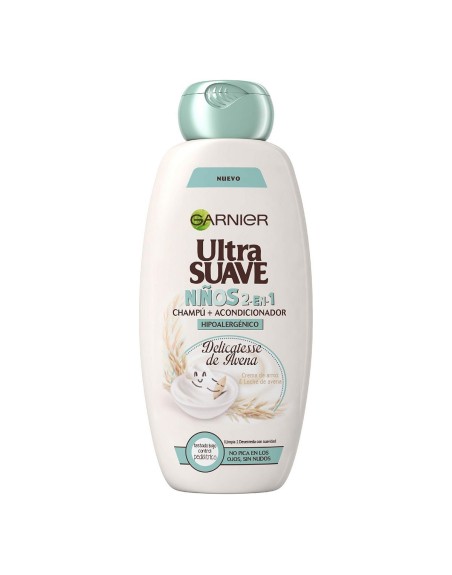 Børneshampoo Garnier Ultra Suave Havregryn Shampoo + Hårbalsam 400 ml