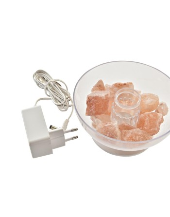 Diffusore di Oli Essenziali DKD Home Decor Bianco Rosa Trasparente 300 ml