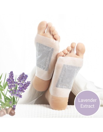 Detox Foot Patches Lavender InnovaGoods 10Units
