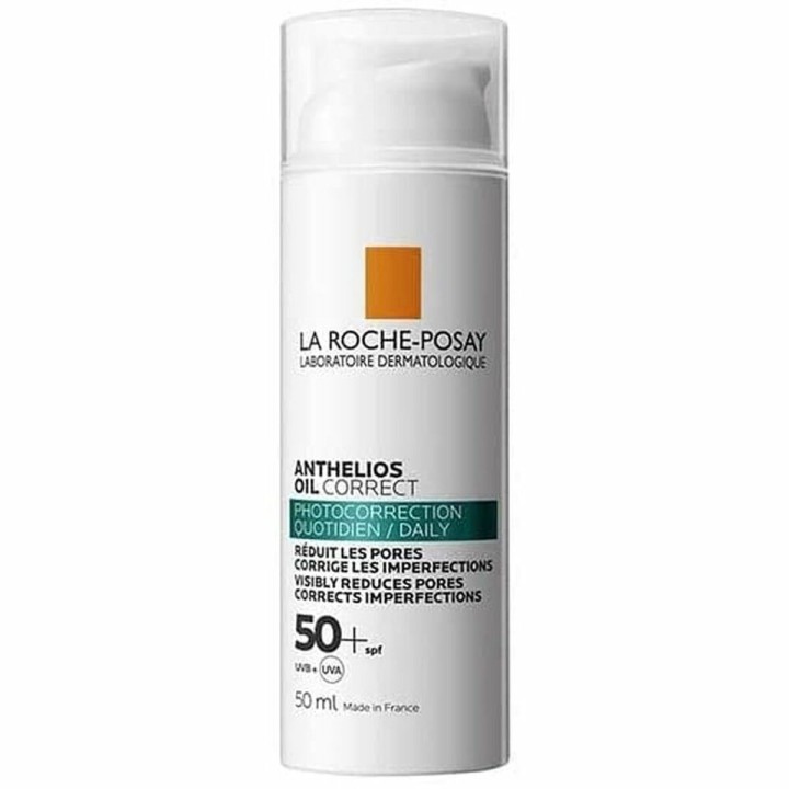 Solcreme til ansigtet La Roche Posay Anthelios Oil Correct Spf 50 SPF 50+ 50 ml