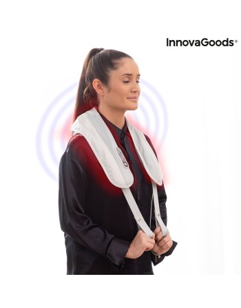 Elektrisk opvarmet aflytning og percussiv massager Tappilan InnovaGoods Tapping Grå (Refurbished A)