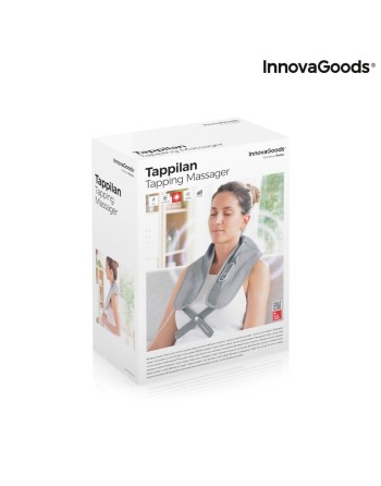 Electric Heated Tapping and Percussive Massager Tappilan InnovaGoods Tapping Grey (Refurbished A)
