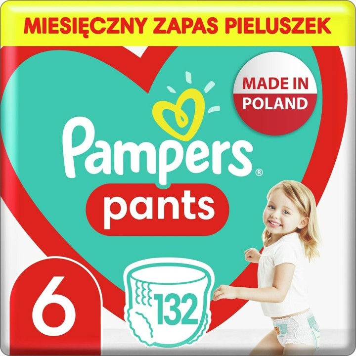 Vådservietter Pampers Pants 132 Dele