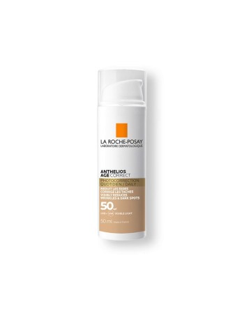 Protector Solar con Color La Roche Posay Anthelios Age Correct SPF 50 (50 ml)