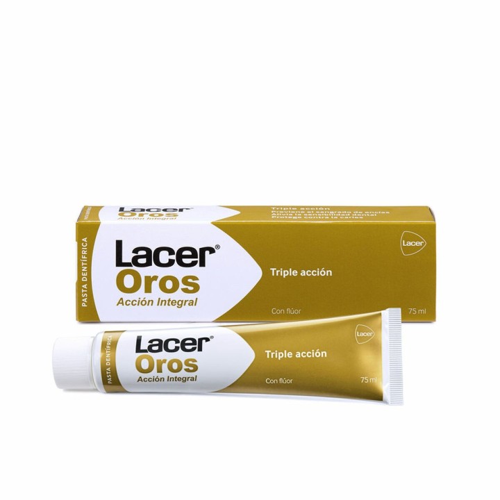 Pasta de Dentes Tripla Ação Lacer Oro   (75 ml)
