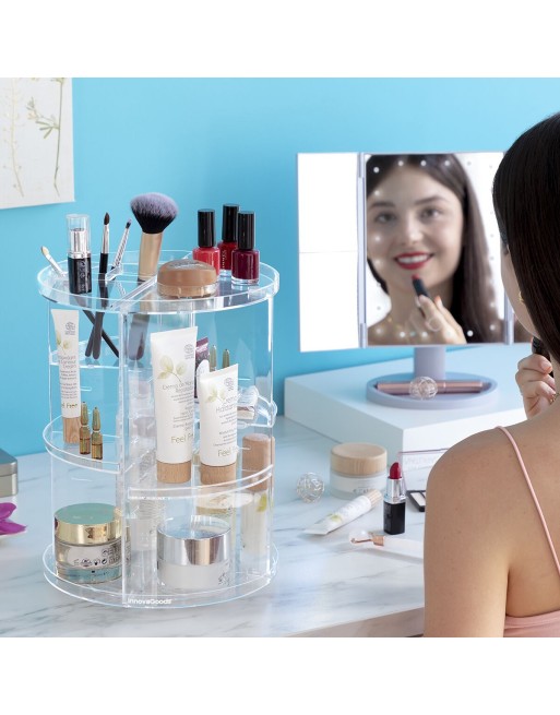 Drehbarer Make-up Organizer Rolkup InnovaGoods
