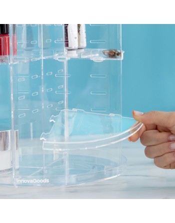 Rotating Make-up Organiser Rolkup InnovaGoods