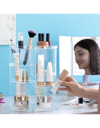Drehbarer Make-up Organizer Rolkup InnovaGoods