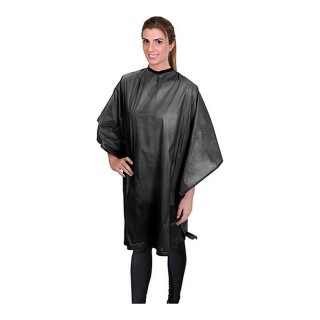 Frisør kappa Eurostil Sort (130 x 112 cm)