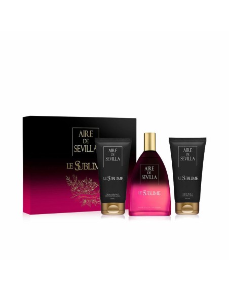Women's Perfume Set Aire Sevilla Le Sublime EDT 3 Pieces