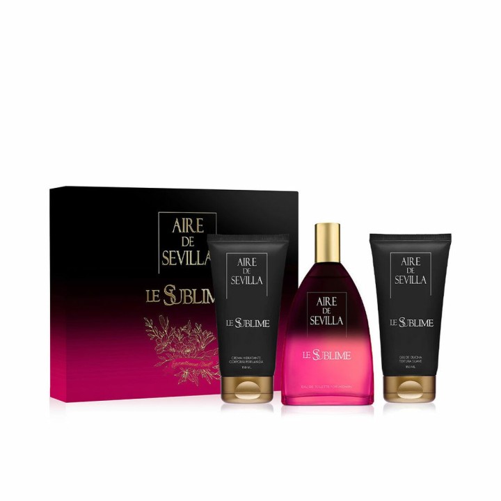 Parfume sæt til kvinder Aire Sevilla Le Sublime EDT 3 Dele
