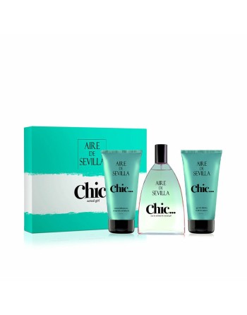 Women's Perfume Set Aire Sevilla Chic… EDT 3 Pieces