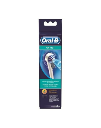 Recambio para Cepillo de Dientes Eléctrico Oral-B ED 17-4 Blanco 4 Unidades