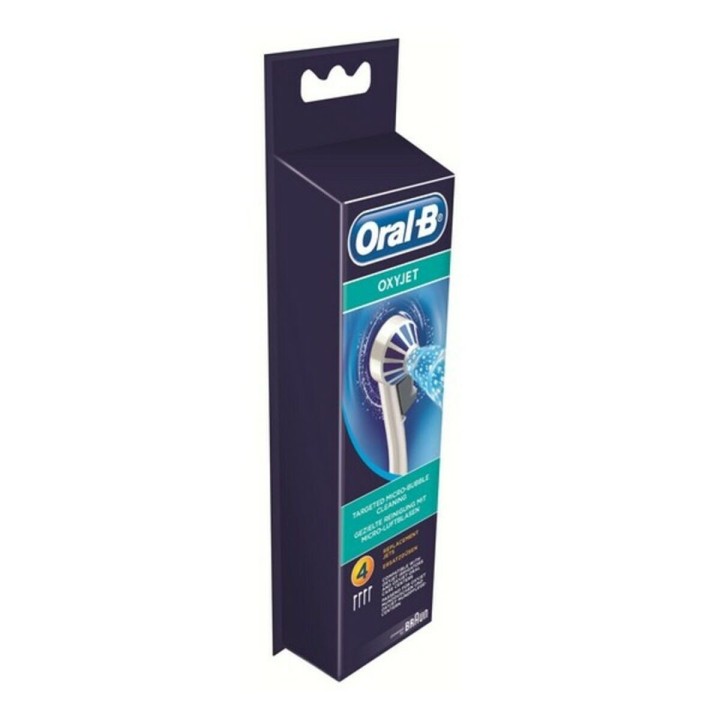 Ekstra til elektrisk tandbørste Oral-B ED 17-4 Hvid 4 enheder