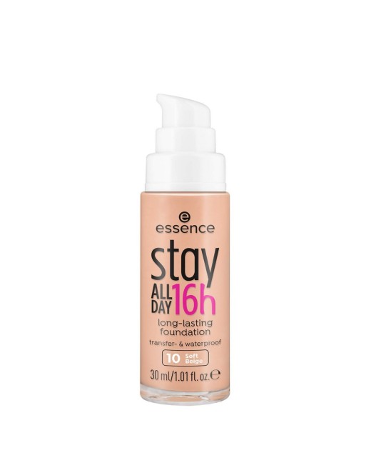 Base Cremosa per il Trucco Essence Stay All Day 16H 10-soft beige (30 ml)