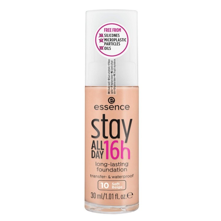 Cremet Make Up Foundation Essence Stay All Day 16H 10-soft beige (30 ml)