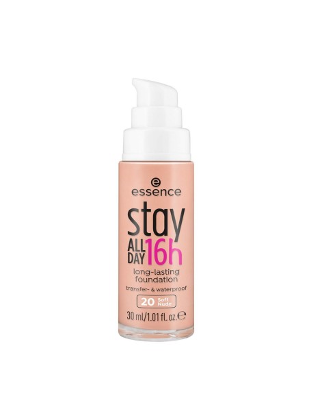 Base Cremosa per il Trucco Essence Stay All Day 16H 20-soft nude (30 ml)
