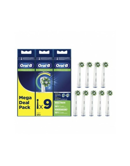 Tandbørstehoved Oral-B EB 50-9FFS  9UD Hvid Sort