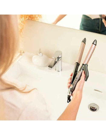 Keramisk glattejern Cecotec Sort/Pink