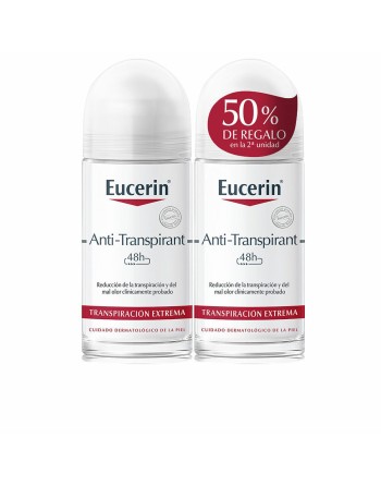Roll-On Deodorant Eucerin Transpirant Desodorante On Lote Antiperspirant 2 Units 50 ml