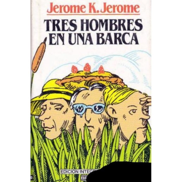 Tres hombres en una barca
