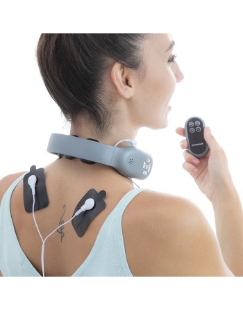 Rechargeable Neck Massager with Remote Control Nekival InnovaGoods