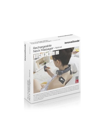 Rechargeable Neck Massager with Remote Control Nekival InnovaGoods