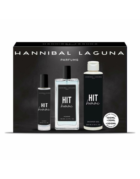 Men's Perfume Set Hannibal Laguna Hit Hit 3 Pieces