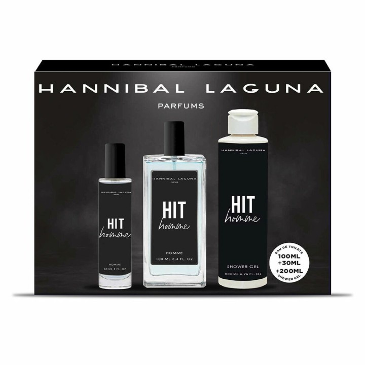 Parfume sæt til mænd Hannibal Laguna Hit Hit 3 Dele
