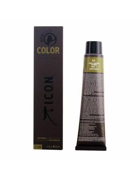 Tintura Permanente Ecotech Color I.c.o.n. Ecotech Color (60 ml) Nº 9.0-rubio muy claro Nº 8.0-rubio claro 60 ml