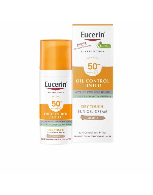Sun Block Eucerin Dry Touch Medium SPF 50+ (50 ml)
