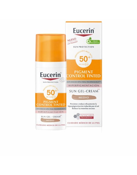 Solcreme til ansigtet Eucerin Sun Protection Medium Spf 50 50 ml