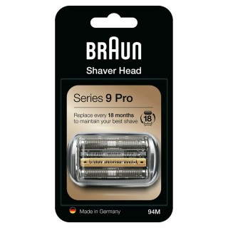 Remplacement de Lame de Rasoir Braun CASSETE 94M (1 Unité)