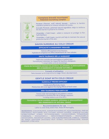 Savon Mustela Cold Cream (100 g)