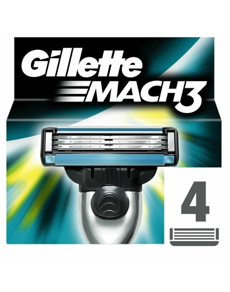 Rasiermesser Gillette Mach 3 (4 Stück)
