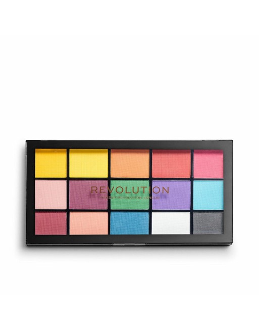 Paleta de Sombras de Ojos Revolution Make Up Reloaded Marvellous 15 colores