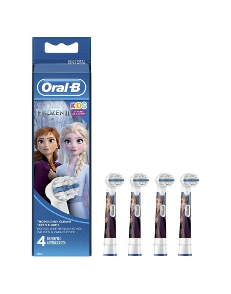 Tandbørstehoved Oral-B EB 10-4FFS  4UD Lilla Multifarvet