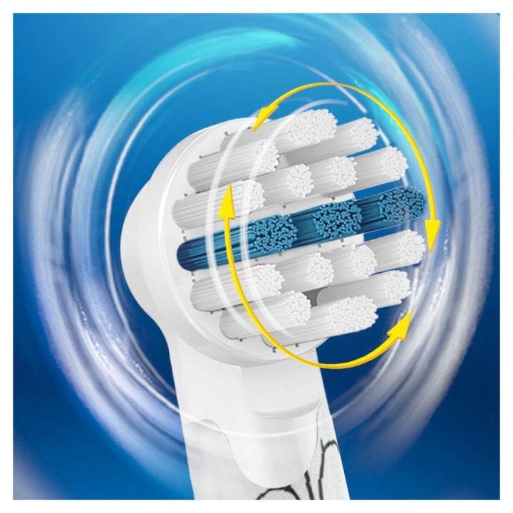 Tandbørstehoved Oral-B EB 10-4FFS  4UD Lilla Multifarvet