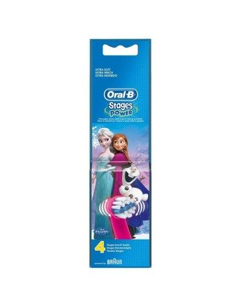 Testina di Ricambio Oral-B EB 10-4FFS  4UD Viola Multicolore