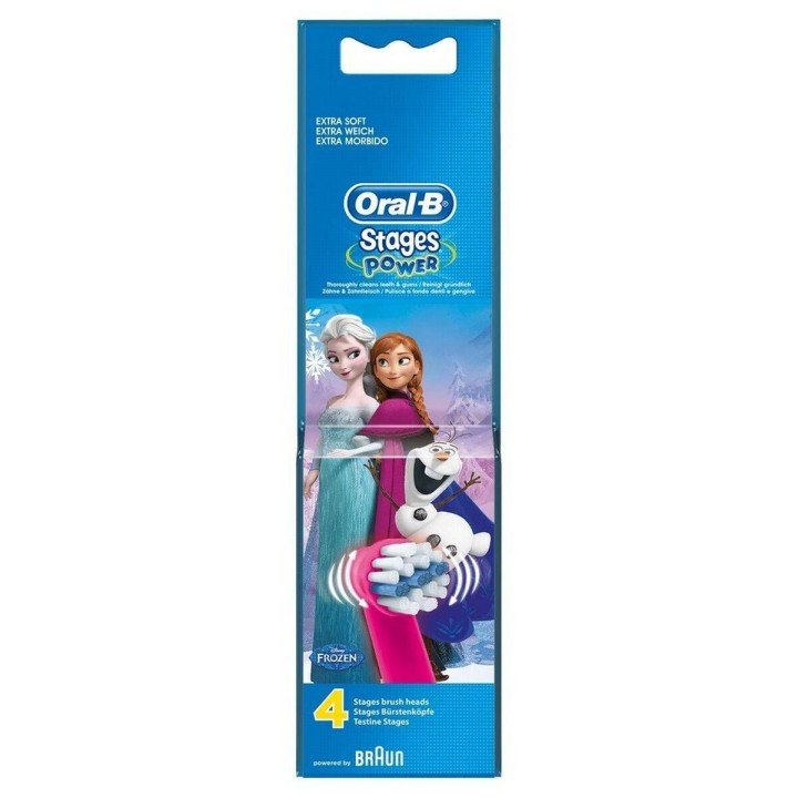 Testina di Ricambio Oral-B EB 10-4FFS  4UD Viola Multicolore