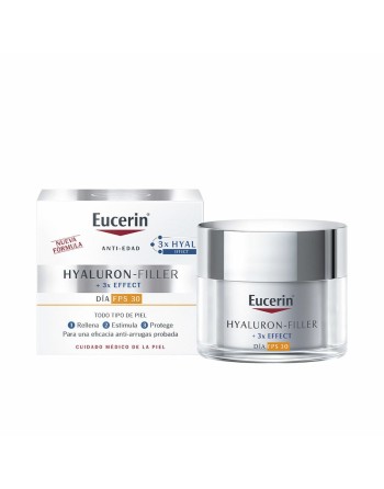 Crema Antietà Giorno Eucerin Hyaluron Filler 3x Effect 50 ml SPF 30