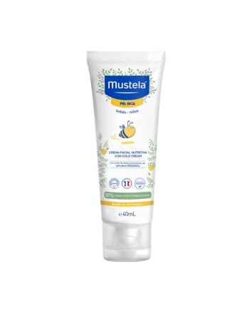 Crema Facial Nutritiva Mustela Cold Cream Niños Bebés (40 ml)