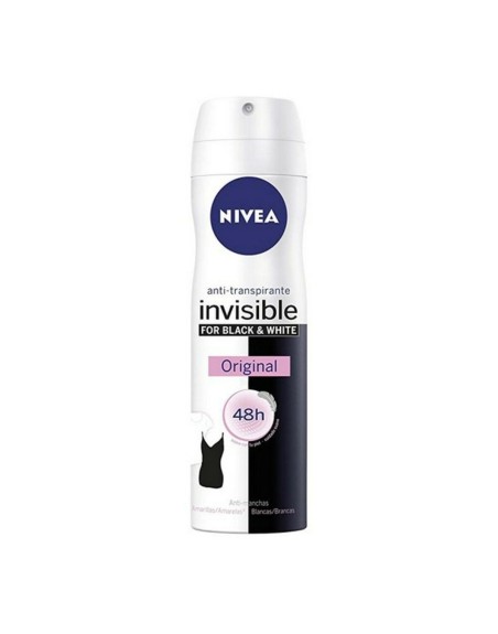Deospray Black & White Invisible Nivea (200 ml)