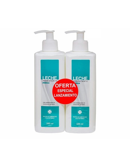 Lait corporel hydratant INIBSA Leche Hidratante 2 x 500 ml 500 ml