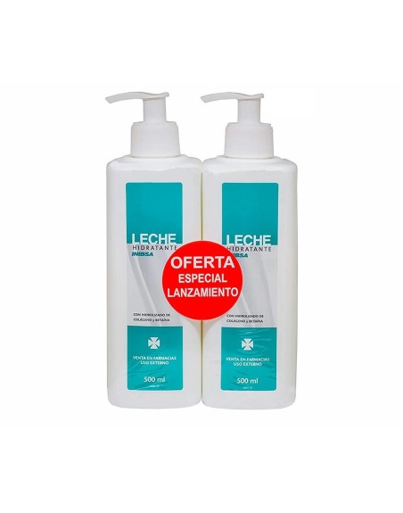 Leche Hidratante Corporal INIBSA Leche Hidratante 2 x 500 ml 500 ml