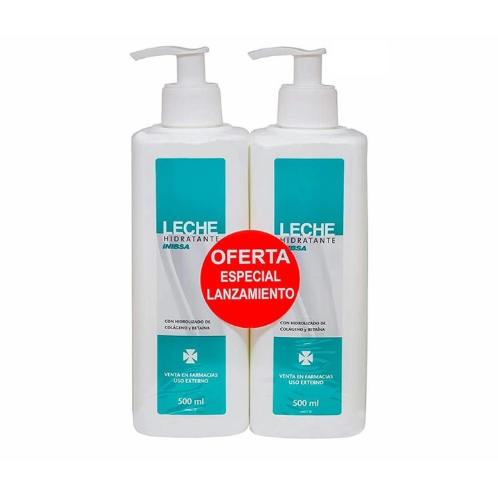 Latte Idratante Corpo INIBSA Leche Hidratante 2 x 500 ml 500 ml
