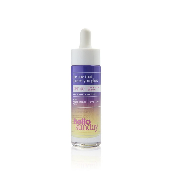 Ansigtsserum Hello Sunday The One That Makes You Glow Dark Spot SPF 40 (30 ml)