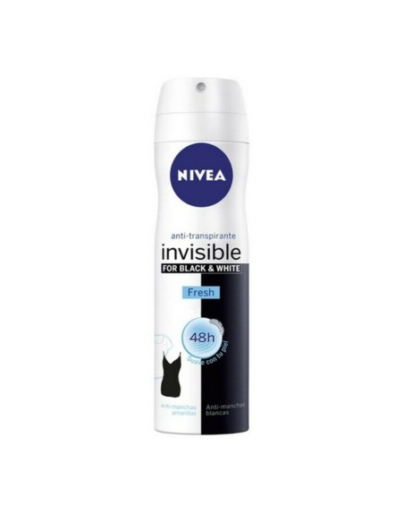 Desodorante en Spray Black & White Invisible Fresh Nivea (200 ml)