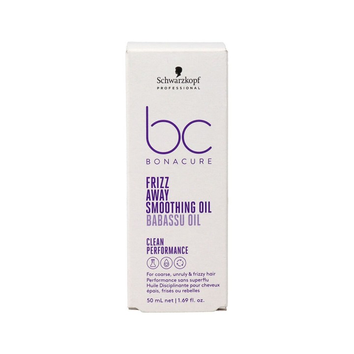 Integral reparerende olie Schwarzkopf Bonacure Frizz Away Smoothing (50 ml)